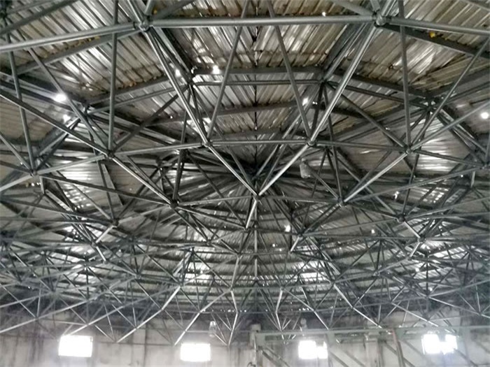 邓州洗煤厂蓄水池网架